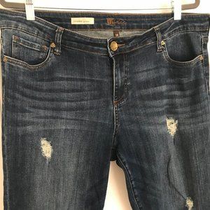 KFTK Catherine Boyfriend Distressed Jean size 14